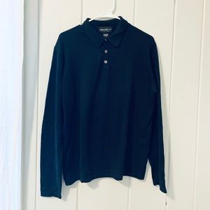 Vintage Eddie Bauer Lightweight Polo Knit Sweater / M